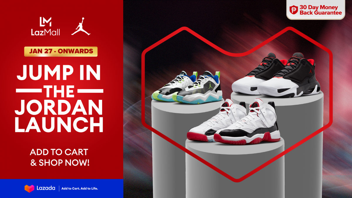 Inseguro Accesorios Popa Score your favorite items from the G.O.A.T as Jordan Brand launches  exclusively online on Lazada! - Dot Daily Dose
