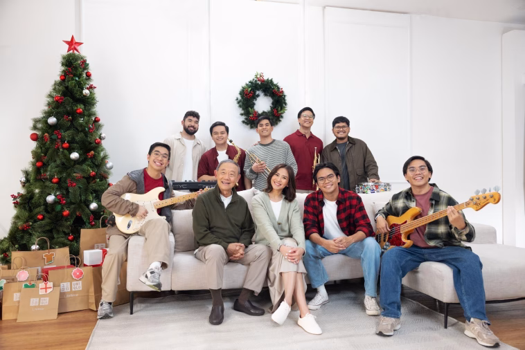 Sarah Geronimo, Jose Mari Chan and Lola Amour share the joy with new UNIQLO Holiday Jingle